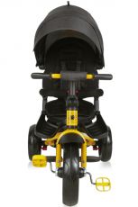 Дитячий триколісний велосипед Lorelli Jaguar Eva Black&Yellow
